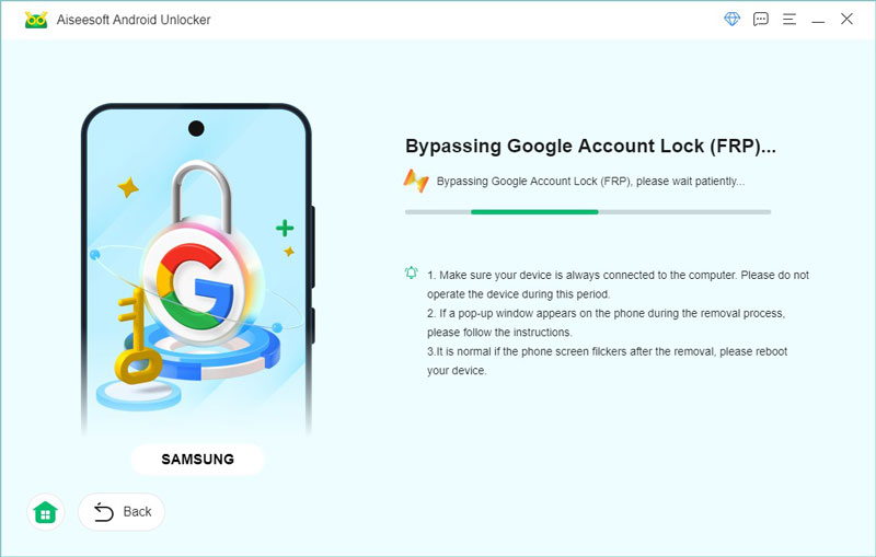 Eliminar el bloqueo de FRP