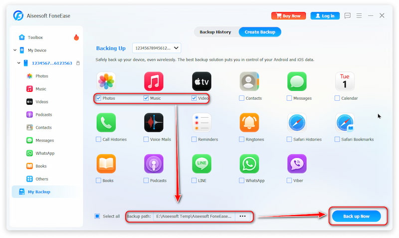 Copia de seguridad ahora