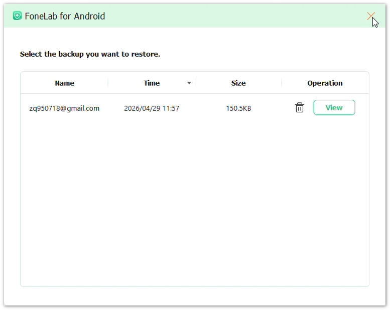 Ver historial de recuperación de Google Drive