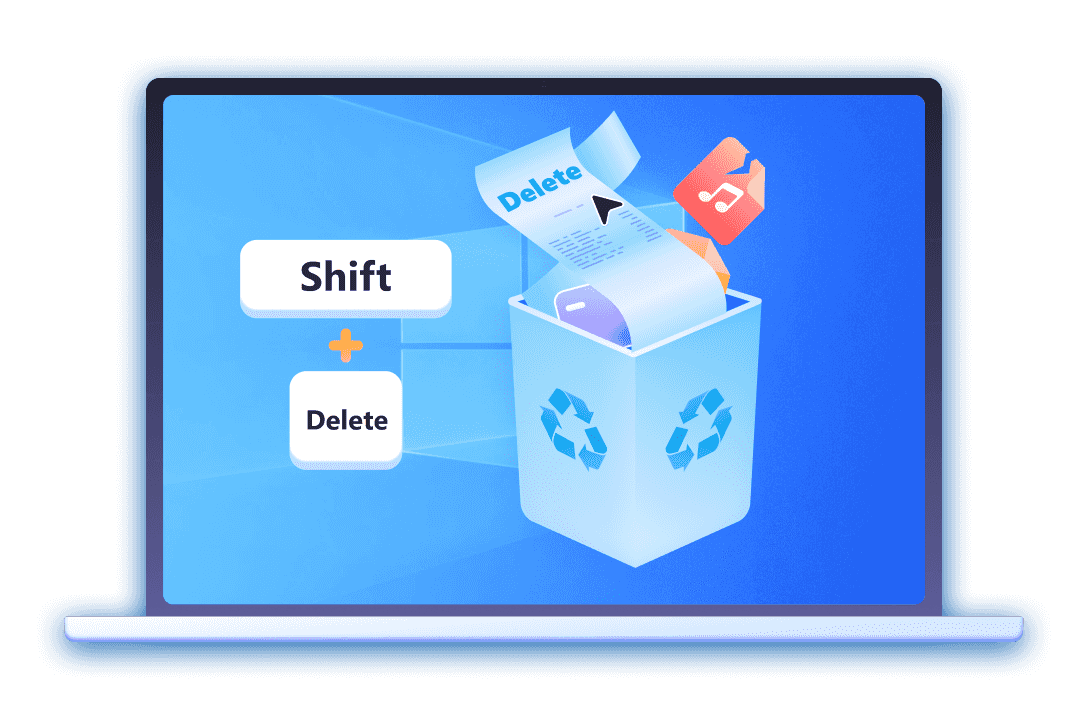 Eliminado con Shift + Supr