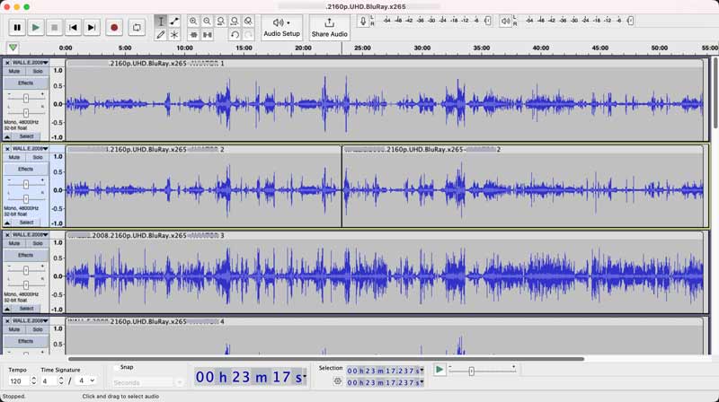 Audacity Editar audio