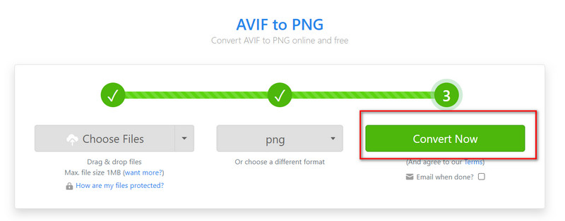Convertir Zamzar a Avif