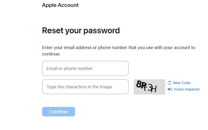 Ingresar ID de Apple