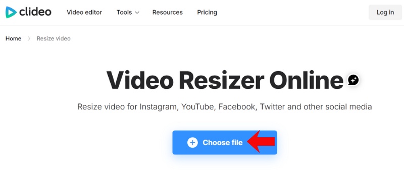 Haga clic en Elegir archivo