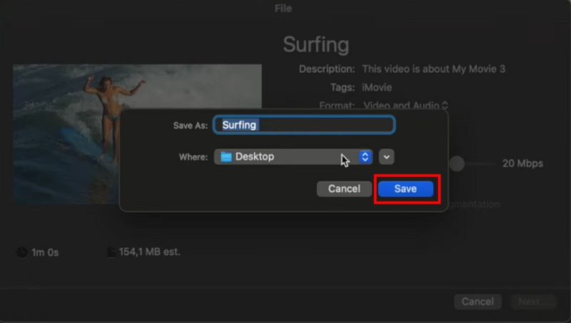 Pulsa el botón Guardar
