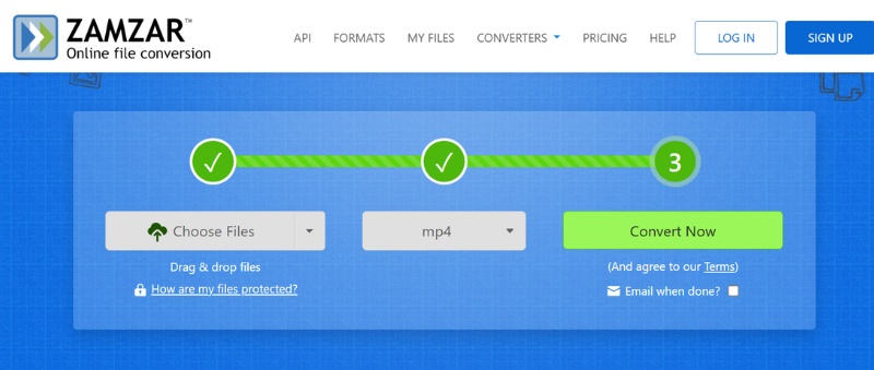 Haga clic en Convertir ahora