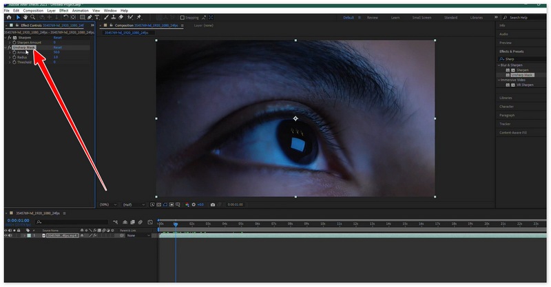 Ajustar la configuración en After Effects