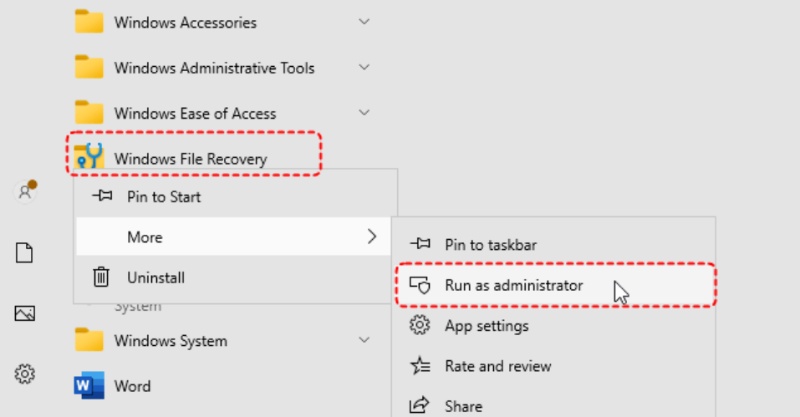 Ejecutar el símbolo del sistema