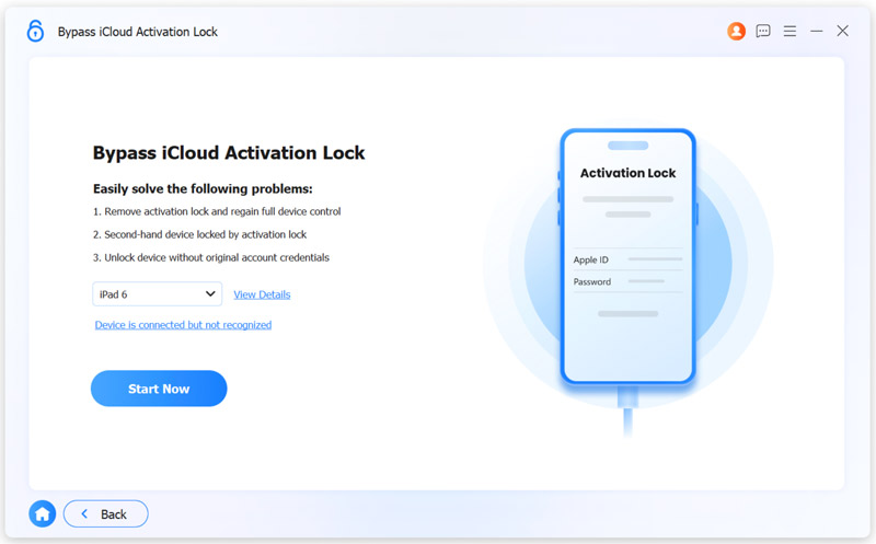 Omitir el bloqueo de activación de iCloud en el iPad 6