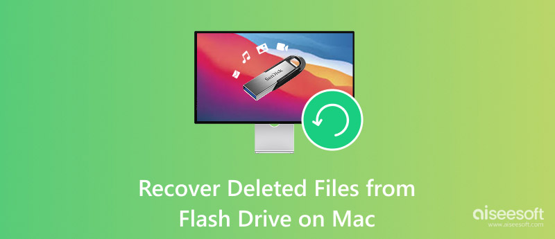 Recuperar archivos de una unidad flash USB en Mac