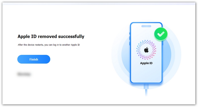 ID de Apple eliminado correctamente