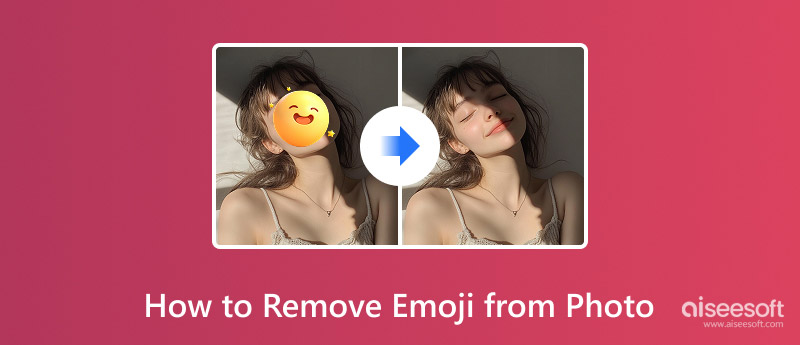 Eliminar emoji de la foto