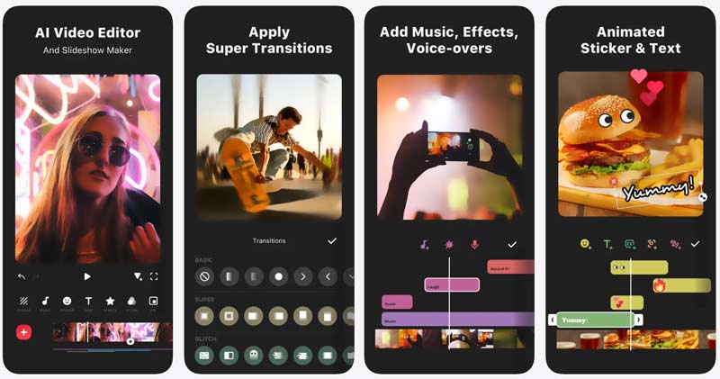 Aplicación de edición de vídeo Inshot