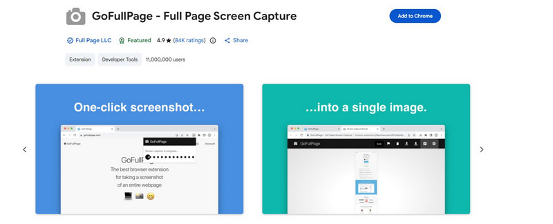 Instala Gofullpage en Chrome