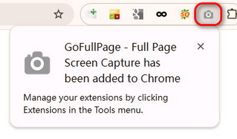 Toma una captura de pantalla con Gofullpage