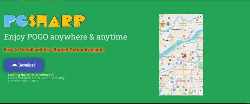 Herramienta de suplantación de identidad de PgSharp