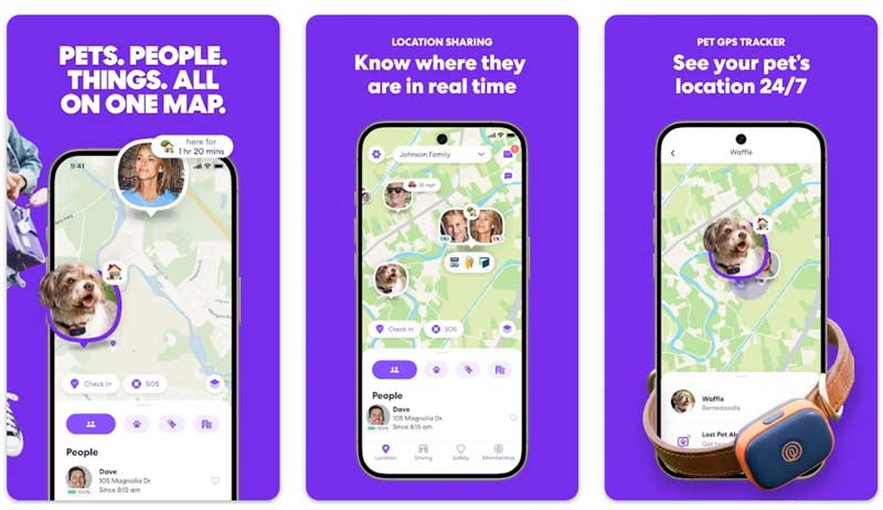 Localiza tu teléfono a través de Life360.