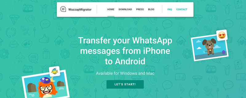Wazzapmigrator para transferir mensajes de WhatsApp