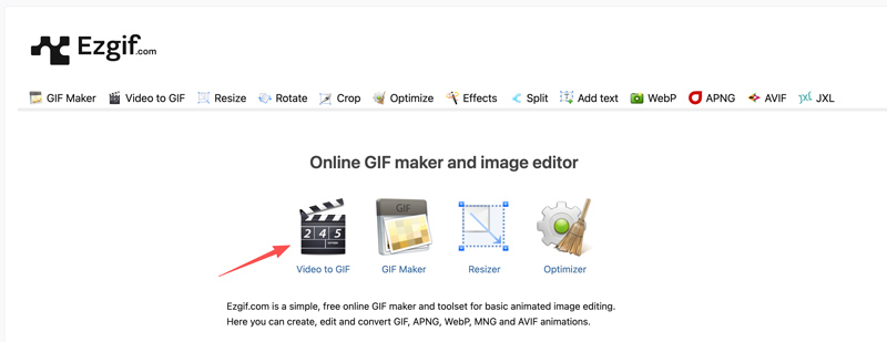 Ezgif Video To Gif Online