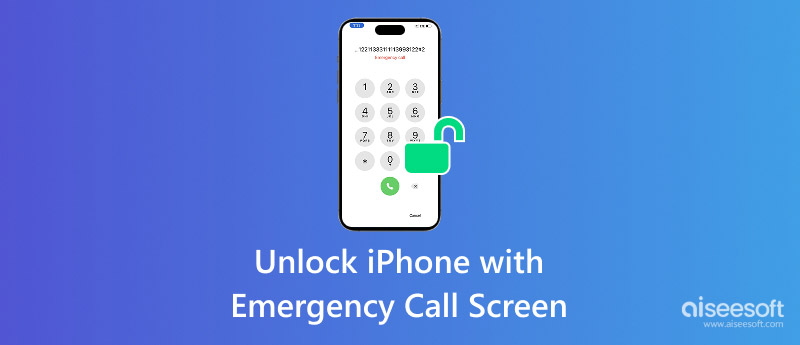 Desbloquear iPhone con pantalla de llamada de emergencia