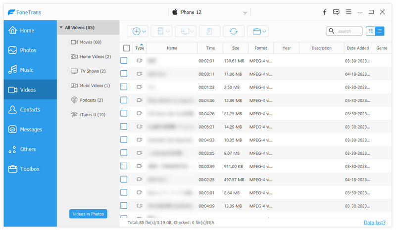 Prepárese para transferir la música del iPod a la computadora