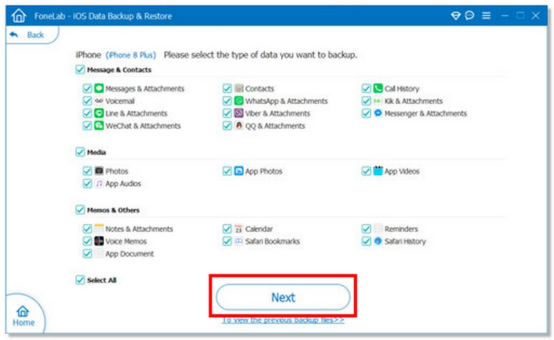Pulsa Siguiente para comenzar.