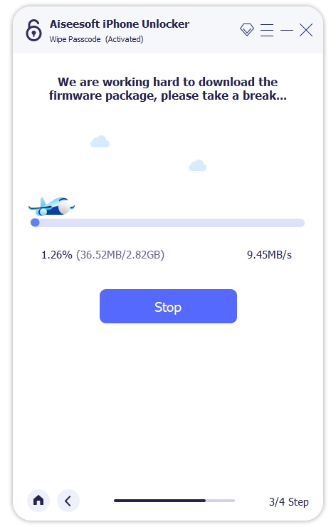 La descarga del firmware