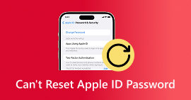 No puedo restablecer la contraseña del ID de Apple