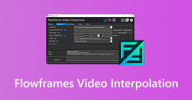Interpolación de vídeo de Flowframes