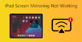 La duplicación de pantalla del iPad no funciona