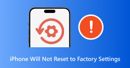 El iPhone no se restablece a la configuración de fábrica
