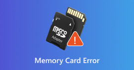 Error de la tarjeta de memoria