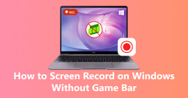 Grabar pantalla en Windows sin barra de juegos