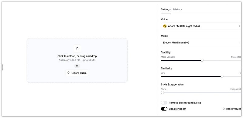 Elevenlabs Voice Enhancer