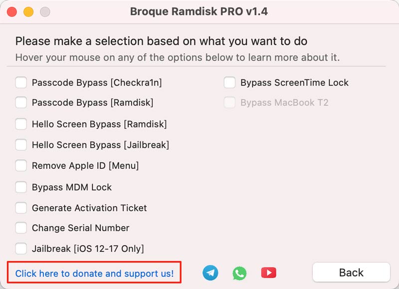 ¿Broque Ramdisk Pro es gratuito? Donar