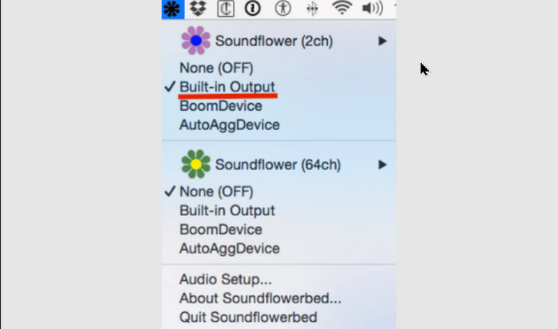 Soundflower integrado