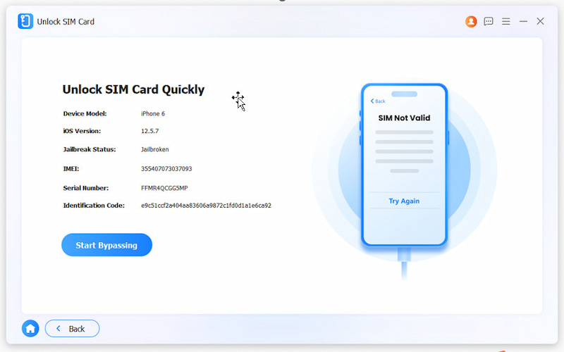 Unlock Sim Start Bypassing