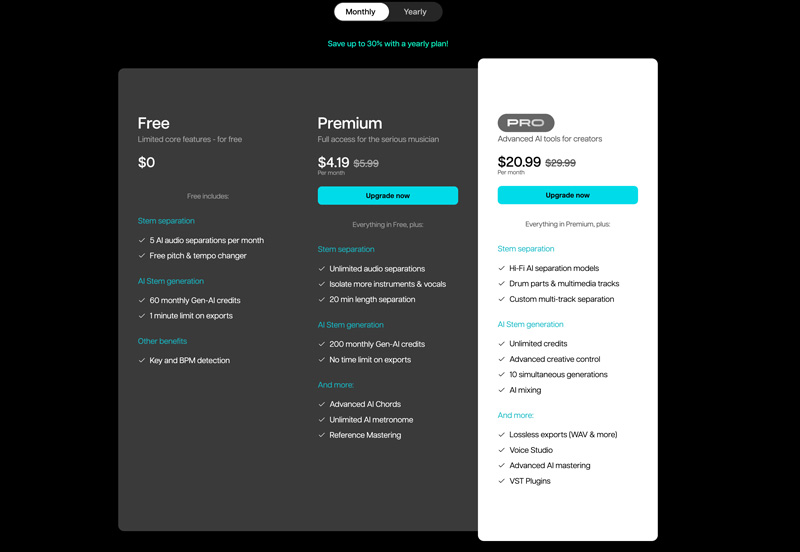 Planes Premium Pro de Moisés Ai