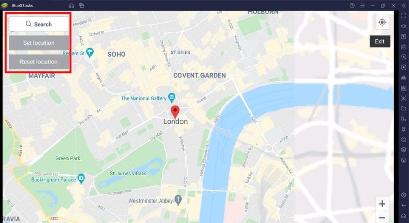 Ajustes de ubicación de golpes