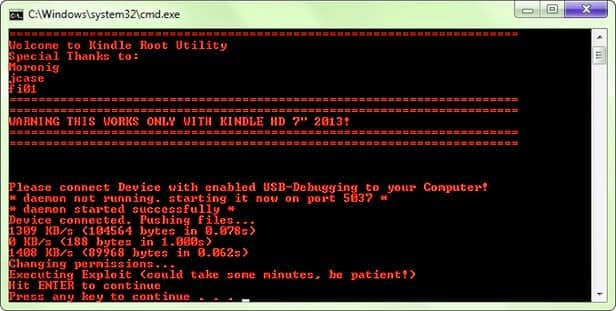 Rootear Kindle Fire con ADB