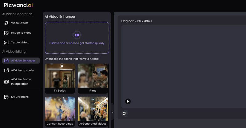 Alternativa a Topaz Video Ai Picwand