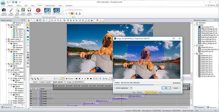 Editor WMV - Editor de video gratuito VSDC