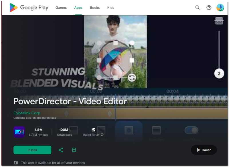 Powerdirector Video Enhancer Android
