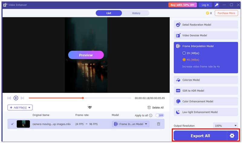 Exportar el video