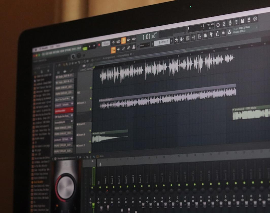 Sistema de grabación y pista de voz y edición
