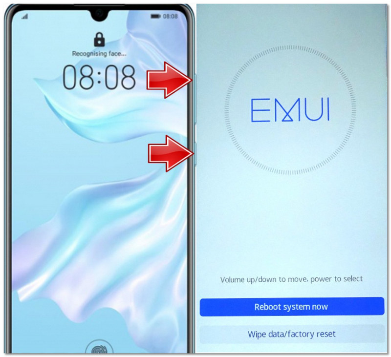 Modo de recuperación Huawei