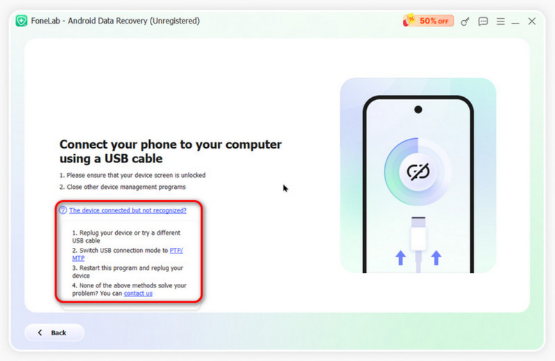Activar el modo de depuración USB