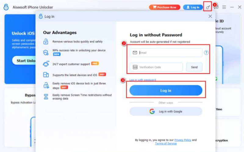 Introducir código de registro