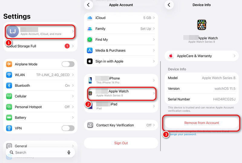 Eliminar el bloqueo de activación del Apple Watch con la configuración de Apple