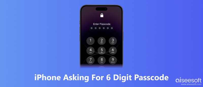 iPhone solicita un código de acceso de 6 dígitos